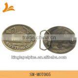 SM-MOT005 Antique Brass Wholesale Belt Buckles thumbnail-1