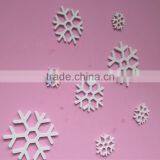 School Dormitory Exquisite White Snowflakes Stick Shelf Wall Decoration New Design thumbnail-2