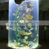 round acrylic fish tank