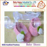 handmade kniting girl ballet soft baby moccasins shoes