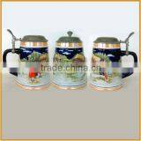 Handmade 3D Ceramic Beer Steins Beer Mug Wholesale Quality Choice