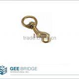 1801173 Solid Brass Swivel Eye Safety Snap Spring Carabiner Hook thumbnail-1