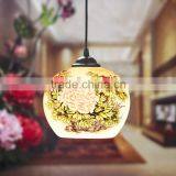 Pastel Decal Living Room Furnitur Indoor Led Pendant Light thumbnail-3