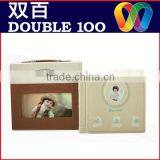 Hot Sale High Quality Low Price Double100 Leather Baby Photo Album thumbnail-3