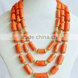 2016 April Design Coral Necklace Jewelry for Party/Fashion Jewelry for Kids/African Traditional Jewelry Set for Male and Female thumbnail-3