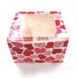 2014 Custom Cupcake Box With Custom Designs