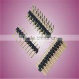 2.54mm Pitch Pin Header Right Angle Connector Pcb Board to Board Connectors thumbnail-1