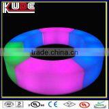 LED Bend Stool Colorful Change Led Sectional Stools Bar Furniture Bar Stools