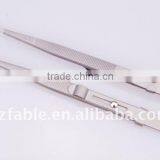 Stainless Steel Gem Tweezer With Lock thumbnail-1