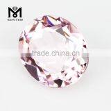 New Loose Gemstones Pink 44# Oval Cut 12 x 14 Nanosital thumbnail-2