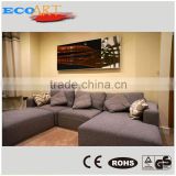 Electric wall mounted radiant aluminium frame heater panel