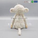 New Product Lovely Monkey Soft Toy in White and Brown Color thumbnail-6