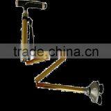 Newly Aluminum Adjustable Good Strength Folding Elderly Old Man Walking Stick With Light thumbnail-3