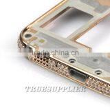 New Design for Samsung Rose Gold Middle Plate With Diamond for Samsung s6 Grand Housing thumbnail-4