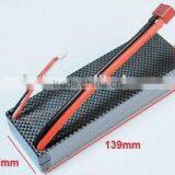 7.4V 6000mAh 60C 2S RC LiPo Battery Pack for 1/10 RC Plane,Boat,Car