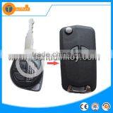 Folding Flip Smart Remote Key Blank Cover With 2 Button With Words on Shell for Suzuki Grand Vitara Gsxr Vitara Aerio