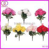 Factory Direct Sale Artificial Flower Silk 5 Head Penoy Flower thumbnail-1