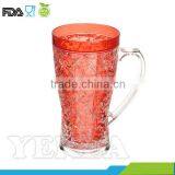 Plastic Double Wall Freezer Frosty Mugs thumbnail-1