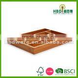Bamboo Kitchen Cutlery Tray,bamboo Organizer,wood Cutlery Tray Wholesale thumbnail-3
