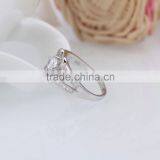 Pure Silver 12 Horoscope Taurus Ring With 4 Fingers Prong Setting thumbnail-3