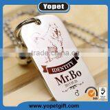 Brass Metal Tag Keychain Decorative Dog Tag thumbnail-4