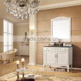 WTS-8422 No Include Faucet and Yes Include Countertop Classic Wood Bathroom Vanity thumbnail-5