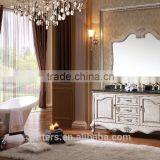 Fashionale Bathroom Vanity Furniture Luxury Executive White Castle Style WTS803
