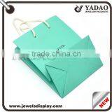 Matte Lamination Colorful Fancy Recycled Paper Shopping Bag With Custom Logo Hot-stamping thumbnail-2