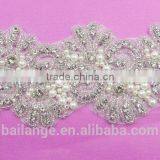 Crystal Pearl New Acrylic Rhinestone Trimmings for Wedding Wholesale thumbnail-2