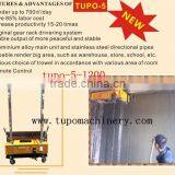 Tupo-5-1200 High Efficiency Automatic Wall Plastering Machine for Saudi Arabia Market