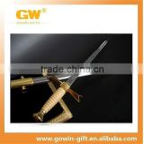 promotional custom high quality metal sword bookmark