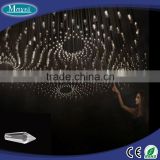 EP-051 crystal head for fiber optic chandelier for 3 Strand Fiber for luxury chandelier decoration
