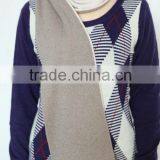 Pure Cashmere Scarf With Double Colour thumbnail-1