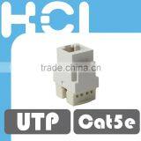 Network Solution Cat 5e 180Degree UTP Modular Keystone Jack thumbnail-3