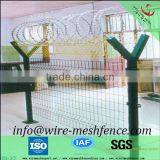 High security wholesale mesh for fence used, security fence, welded mesh airport fence