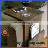 Home Made Fashion Style Vintage Wooden Magazine Rack Wooden Crafts thumbnail-4