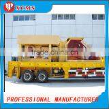 New Professional Mobile Crushing Plant / Mobile Crusher With High Performance