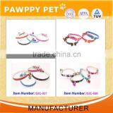 Pink PU Leather Dogs Cats Pets Puppy Neck Safety Collars