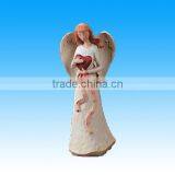 Angel With Heart Figurine Love Friendship Valentine Day Gift Decor Valentines thumbnail-1