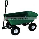Plastic Garden Cart Tipper Dump Truck,Poly Garden Dump Cart TC4253,handy Garden Wagon thumbnail-1