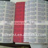 Garbage Bag Twist Ties With Alarming Words thumbnail-1