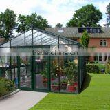 Popular Home Design Gardening Aluminium Polycarbonate Low Cost Greenhouse thumbnail-3