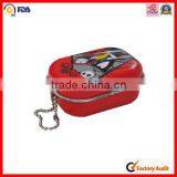 Metal Hinge Lid Mini Gum Tin Box thumbnail-3