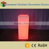 45*45*110cm Square Tall PE Plastic Outdoor LED Light up Flower Pot for Garden Decor thumbnail-6