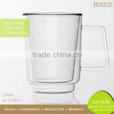 Made by Hand New Product Borosilicate Pyrex Glass Tea Cup thumbnail-4