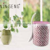 Coffee Ceramic Airtight Storage Canister With Handle thumbnail-3