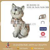 11 Inch Large Frog Garden Ornaments Animal Fiberglass Animal Statues thumbnail-3