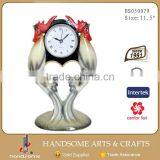19 Resin Gift Home Decorative Angel Wall Time Clock thumbnail-5