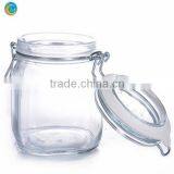 Glass Jam Jar With Screw Metal Lid