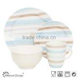 Ceramic Stoneware Hand Painting Color Circle Dinnerware Set thumbnail-4